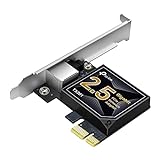TP-Link TX201 2.5G PCIe Netzwerkkarte, kein WLAN, kompatibel mit Win11/10/8.1/8/7, Win Server 2022/2019/2016/2012R2/2012/2008 R2, Linux