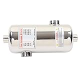 Sunydog Pool Wärmetauscher Spa Solar Pool Heizung Schwimmbadheizung 40 KW