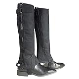 Horze Amara Mini Chaps Damen - Black(BL) - M