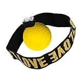 Haarband Boxball Reflexball Boxball - Trainingsball für Kinder | Boxball für Kinder | Boxball für schnelles Kampfgeschicklichkeitstraining Reaktionsball für Boxen für die