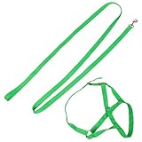 SEWOART Pferde Stricke Pferde Halfter und Strick Halfter mit Strick führstrick Green