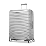 Samsonite Framelock Hartschalengepäck mit Spinnrollen, Silber, Carry-on Spinner, Framelock Hartschalengepäck mit Spinnrollen