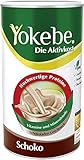 Yokebe - Die Aktivkost - Schoko – Mahlzeitersatz zur Gewichtsabnahme - glutenfrei, laktosefrei und vegan - Diät-Drink mit Proteinen - 500 g = 12 Portionen