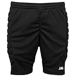 JAKO Kinder Torwart-shorts Striker Torwarthosen (alle Längen), Schwarz, 140 EU