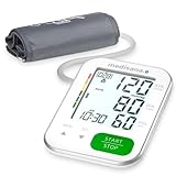 medisana BU 570 connect Oberarm-Blutdruckmessgerät, Blutdruck- und Pulsmesser mit Speicherfunktion und Bluetooth-App, Ampel-Skala, Blutdruckmanschette mit Anzeige eines unregelmäßigen Herzschlags