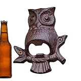 Wand-Flaschenöffner: Robustes Eisen, Vintage-Look, sichere Installation, funktionales Design | Bar Küche Haus Bier Wein Soda Flaschenöffner Werkzeug zur Wandmontage Dekoratives Zubehör pr