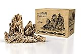 Drachenstein Set – ARKA mySCAPE - Dragon Rocks 5 kg – 10–30 cm Mix für Nano-Aquascaping & kreative Aufbauten im Süßwasser-Aquarium – natürliche Struktursteine zum Bepflanzen & Dekorieren