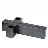 Große Grablicht Kreuz Deko 50 x 30 cm Marmor - Aufschrift Fur Immer in unseren Herzen- Grabschmuck für Grabstein Metall mit Öffnung für Kerzen, Durchmesser 9 cm﻿