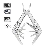 BCHARYA 5 Stück Multitool Set, 14 in 1 Multitool Zange, Brieftasche Multitool, Coole Gadgets Strumpffüller Geschenke für Männer, Tragbare Taschenwerkzeuge für Outdoor, Heimwerker