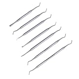 Beaupretty 1 Satz Maniküre-Werkzeuge set nagelhautmesser nail art set Nagelbehandlung Pflege Reiniger Nagelhautschieber abgestorbene Haut entfernen Rostfreier Stahl Silver