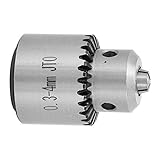 Haofy Mini-Schlüssel-Bohrfutteradapter mit Schlüssel, Schlagfestes Elektrisches Bohrfutter für Elektroschleifer, 0,3–4 Mm JT0-Kegelbohrfutter für Heimwerker