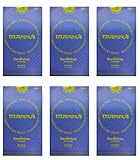 Manna Sardinen in Olivenöl – 6 Dosen à 120 g (6er Pack) – portugiesische Sardinen in der Konserve, zart & aromatisch