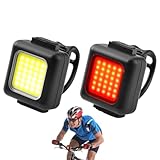 Fahrradlicht - Fahrradlicht für den Außenbereich | Wasserdichter Scheinwerfer mit Drei-Gang-Einstellung, Rücklicht mit Langzeitbatterie für Fahrrad und Mountainbike | Beleuchtung