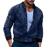SRZYMJ Mantel Herren Jacke Schwarz Elegant Übergangsjacke Atmungsaktiv Outdoor Jacket Softshelljacke Warm Steppweste Schwarz Funktionsjacke Parka Schwarz Wintermantel Wolle Sportjacke Freizeitjacke