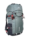 NORDKAMM® ANTARES Distance Wanderrucksack, Damen & Herren, 2 Rückenlängen, 37L SHORT oder 40L LONG, Trekking Rucksack perfekt zum Wandern, Weitwandern, Bergsteigen, Hochtouren, Ski-Hochtouren
