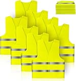Brovamo Warnwesten Auto-Warnwesten Auto 5er-Warnweste Auto-Warnweste alle Größen-Warnweste Kinder-Warnweste Auto-Sicherheitswesten (5)