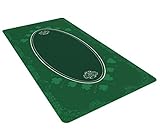Bullets Playing Cards, Universal-Tischmatte für Gesellschaftsspiele und Kartenspiele, 180x 90cm, rechteckig, Deluxe Spielmatte