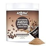 APOrtha® Multi essential Amino Pattern Premium Drink 480g Iced Coffee mit echtem Kaffee mit 8 essentiellen Aminosäuren nach Prof. Dr. Lucà- Moretti für optimierte Eiweißversorgung Aminosäuren komplex