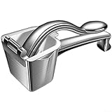 Manuelle Saftpresse aus 304 Edelstahl, Handpresse, Fruchtpresse mit abnehmbaren Komponenten und feinem Netzfilter, ergonomischer Hebel, Zitronen- und Orangenextraktor