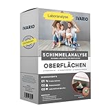 IVARIO Schimmel-Test für Oberflächen in der Wohnung, Fenster & Wände, detaillierte Schimmelpilz- Analyse für die häufigsten Schimmelarten aus dem akkreditierten Fachlabor