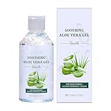 Feuchtigkeitsspendendes Gel Für Das Gesicht | 100g Beruhigende Und Reparierende Feuchtigkeitscreme - Körpergel | Für Die Hautpflege Von Frauen Für Reisen Bei Sonnenbrand Und Hautirritationen