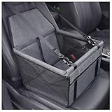Vordersitzbezug für Hunde für Mercedes CLK W209 Coupe 2002-2009, Wasserabweisende Sitzbezüge Auto Hund, Sitzbezug Auto Vordersitze,B Grey