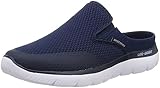 Skechers Herren Summits Sneaker, Navy Textile Trim, 43 EU