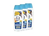 FA Duschgel & Shampoo for Kids (3x 250ml) fantastische Piratenwelt wilder Meeres-Duft, mit Provitamin B5 für Haut & Haar ohne künstliche Farbstoffe, 95% Inhaltstsoffe natürlichen Ursprungs