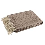 LuckyBlankets Merinodecke Paris/Merino Blanket Paris 140x200 cm (Braun)