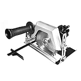 Fesjoy 2-in-1-Umrüstsatz für Winkelschleifer von Elektrischer Bohrmaschine zu Kreissäge mit Einstellbarer Schnitttiefe für Tischler-Hobbyisten. Metall-2-in-1-Set