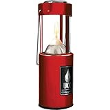 UCO Alu Kerzenlaterne, rot, 054807