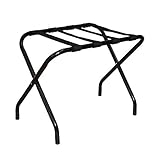 Harbour Housewares Klappverteilter Metallgepück Rack - Schwarz