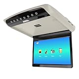 Auto-Overhead-Player, IPS-Bildschirm 1080P HD-Fahrzeug-Overhead-Bildschirm Zum Herunterklappen 11,6-Zoll-Monitor Zur Autodachmontage USB-Eingang, 170-Grad-Rücksitz-Entertainment
