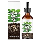 Wurzel-Booster – 100 ml Wurzel-Booster | Flüssiger Pflanzendünger, pflanzlicher flüssiger Tropfendünger für gesunde Stängel, Bodenwasservermehrung, Fensterbank, Balkon, Bio-Lebensmittel, Wurzelverstär