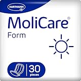 MoliCare® Form Day - Große Inkontinenzeinlagen für mittlere bis schwere Inkontinenz am Tag für Frauen und Männer | zuverlässig, saugfähig & diskret | 30 Stück