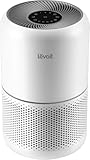 LEVOIT Luftreiniger HEPA Luftfilter für Allergiker, Air Purifier gegen Schimmel Staub Pollen Gerüche Tierhaare, 4 Ersatzfilter zur Auswahl, Timer leiser Schlafmodus,Weiß