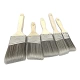 Dickspänen Pinsel Set Holzbeize Pinsel Zum Streichen Von Wänden Und Zäunen Malerpinsel Mit Holzgriff