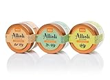 AliOli-Sauce. Packung mit 3 Ali-Oli-Saucen à 65 Gramm. Ali Oli Chipotle + Ali Oli Artesano + Ali Oli Basilico. Gourmet-Paket. Gourmet-Saucen. Ibiza-Produkt. Perfektes Dressing für Ihre Rezepte.