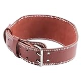 GewichthebergüRtel Herren Gewichthebergürtel, 10,5 cm Breite, for Männer und Frauen, Fitnessstudio, Fitness, Kniebeugen, Gürtel, Rückenstütze for Powerlifting, Cross-Training(Brown,L-130cm)