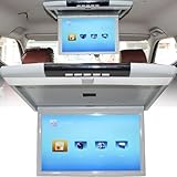 SMRHBWXS 43,9 cm (17,3 Zoll), 1080p HD, HDMI/USB/SD, ultradünn, 12 V/24 V, für MPV und Auto-Entertainment, Weiß