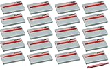 LAMY T10 Tintenpatronen mit großem Tintenvorrat - geeignet für alle Lamy Patronenfüllhaltermodelle - Inhalt 1,25ml je Patrone (rot, 100 Patronen)
