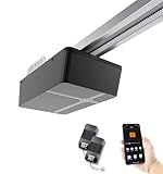 Schartec Prime 1500 WiFi Garagentorantrieb mit WLAN inkl. Schiene smart Garagentoröffner Smarter Toröffner Set Garagentor Antrieb für Schwingtor & Sektionaltor