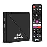 8K Ultra HD Android 14.0 TV-Box – 2,4/5G WLAN, Streaming Box Allwinner H313 Quad-Core, 1 GB RAM, 8 GB ROM, unterstützt HDR10+ und Dolby Vision, kompatibel mit den wichtigsten Online-Medienplattformen