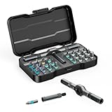 24 in 1 Magnetisches Schraubendreher-Set, DIY Ratschen-Schraubendreher-Set, Multi-Bit-Magnetantriebsset mit abnehmbarem Ratschengriff, tragbares Präzisions-Reparaturwerkzeug-Set für Möbel, Computer