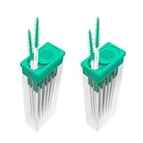 200 Stück Zahnsticks Minze Dental sticks Mint Interdentalreiniger Interdentalbürsten
