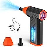 Elektrische Staubgebläse, 4-Gang Electric Air Duster 110000 U/min (Orange)