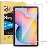 SPARIN 2 Stück Panzer Schutzfolie kompatibel mit Samsung Galaxy Tab S6 Lite 10.4 Zoll (2024/2022/2020), HD Displayschutz Folie, 9H-Härteglas