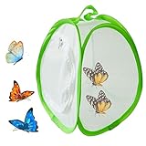 Insekt und Schmetterling Habitat Käfig, Schmetterlingskäfig, Schmetterlingslebensraum Käfig, Schmetterlingszuchtkäfig, zum Beobachten von Schmetterlingen, 4.5 x 8 x 10Zoll
