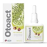 Otoact Ohrenreiniger für Hunde & Katzen | Sanfte Ohrreinigungslösung | Entfernt Ohrenschmalz & Unterstützt die Ohrenhygiene | Einfache Anwendung & Nicht reizend | 100ml