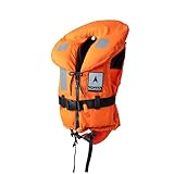 NOARD Rettungsweste für Kinder & Erwachsene geeignet – Seaside in verschiedenen Größen – EN ISO 12402-4 (100 N) (Orange, 10-20 kg)